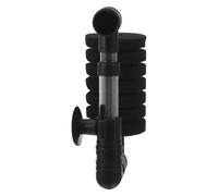 MINAOLULUS Sponge Aquarium Filter Single Head Fish Tank Pump for 8-16 Gallon Tanks, Ultra Quiet Aquarium Sponge Filter with Water Filtration and Oxygenation for Freshwater Turtles