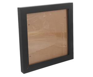 MINAOLULUS Square Embroidery Hoop Frame 7-inch Black Cross Stitch Display Frame Decorative for Craft and Cross Stitch Art