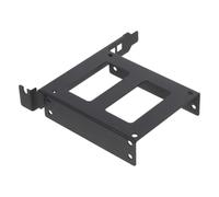 MINAOLULUS SSD Bracket Internal Hard Drive Bracket Made of Sturdy Aluminum Alloy with No Space Restriction on Flat Cables and Power Cords Practical Use for Pci Slot