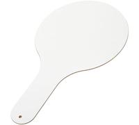 MINAOLULUS Student Dry Erase Paddle White Board Double-Sided Handheld Answer Board with Handle for School Teaching and ’S Reusable Writing Paddle