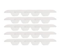 MINAOLULUS Sweat-absorbing Collar Stickers 20pcs Breathable White Sweat Absorption Patches Made of Air-laid Paper and Non-woven Fabric Suitable for Summer Shirts for Shirt Protection