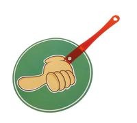 MINAOLULUS Teacher Classroom Voting Paddle Yes No Handheld Answer Sign Plastic Thumbs up Thumbs down Tools for Early Education Students Group Activities