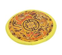 MINAOLULUS Tibetan Singing Bowl Cushion 12cm Yellow Handcrafted Cloth Sound Bowl Mat Meditation Prayer Pad Buddhist Pillow Nepalese Fabric