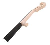 MINAOLULUS Violin Fingerboard and Neck 4/4 Wood Unfinished Design Enhances Sound Quality for Folk Violin Accessory and Music Academy Teaching