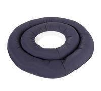 MINAOLULUS Waterproof Cat Collar Protective Anti-lick Cone with Soft Fabric Deep Grey M Size for Post-surgery and Healing Support