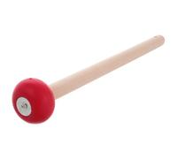 MINAOLULUS Wooden Mallet with Rubber Tip for Drums and Chinese Gong, Classic Design, Easy to Carry, Ideal for Musicians on the Go