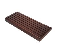 MINAOLULUS Wooden Multi-tier Coin Holder with Deep Anti-slip Grooves