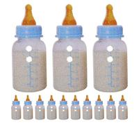 MINAOLULUS Wooden Sewing Buttons 50Pcs Bottle Shape Double-Hole Decorative Craft Buttons for Clothing and Handmade Projects