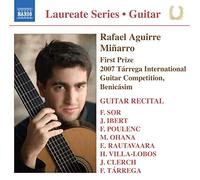 Rafael Aguirre Minarro – MINARRO: GUITAR RECITAL – CD – NAXOS