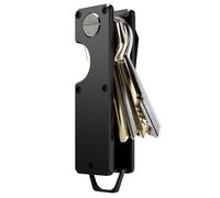 MINBERAND Key Organizer Compact Key Holder Metal Key Chain Minimalist key case key holder for keychain Secures 1-5 Keys
