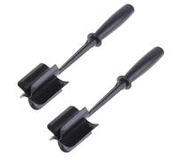 Mince Masher 2 Stück Mince Meat Masher Schwarz Meat Chopper Ground Beef Masher,Geeignet für Hackfleisch Truthahn,Hamburgerfleisch USW Geeignet für Kochgeschirr für Die Heimische Küche