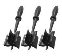 Mince Meat Shredder, Heat Resistant Meat Chopper with Non-Slip Handle 5 Curve Blades Nylon Ground Beef Chopper Tool & Hamburger Smasher for Kitchen Cooking Butter, Potato, Fruits (3Pcs)