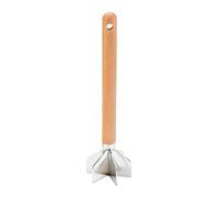 Minced Meat Mincer | Food Chopper with Wooden Handle - Efficient Burger Masher | For Kitchen Restaurant Meat Vegetables Chicken Burgers