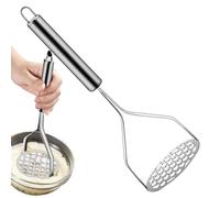 Minced Meat Smasher, Potato Masher - Ground Beef Masher Stainless Steel Avocado Press | Creative Mud Press Mashed Potato Ricer, Puree Juice Maker, Fruit Crusher for Beans, Vegetables, Fruits and Meat