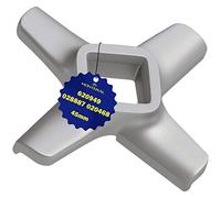 Mincer Blade for Meat Grinder 45 mm with Original Code 00620949 620949 00020468 020468 for Bosch MUM5 MUM4 MFW15 MUZ4FW MUZ5 for Siemens MF155 MK44 - Warranty 10 Years - MONTERAL