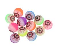 Mincloss Halloween Bouncy Balls Party Rubber Ball Halloween Eyeball Bouncy Balls 25 mm, Pack of 12 Scary Eyes Balls Bouncy Eyeballs for Horror Party Sweet or Treat