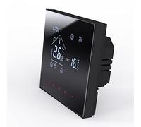 MincoHome Smart Thermostat Save Energy WiFi Digital Room Thermostat Underfloor Heating Temperature Controller Compatible Amazon Alexa, Google Assistant (Black for Electric Heating)