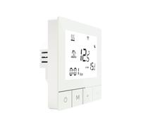 MincoHome WiFi Digital Temperature Controller Electric Floor/Water/Gas Boiler Programmable Thermostat Smart Home Heating Thermostat (White for Gas Boiler/Water Heating)
