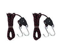 Mind and Action Kayak Tie Down Straps,Quick Hood Loops Trunk Anchor,Canoe Transport Accessories Secure Vehicle Lashing Point (2 Pulley Hooks)