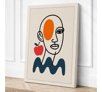 Mind and Sustenance Canvas Wall Art Print 36x24 Inch