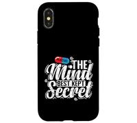 Mind Best Kept Secret Placebo Saying Case for iPhone X/XS