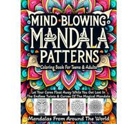 Mind blowing Mandala patterns coloring book