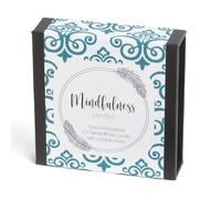 Mind Body Soul - Mindfulness Candles (wrap) by Cotton & Grey - 12 Pure Beeswax Twenty Minute Candles with Ceramic Holder