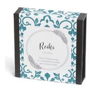 Mind Body Soul - Reiki Candles (wrap). 12 x Twenty Minute Candles with a Ceramic Holder for Relaxation, Meditation, Mindfulness and Well-Being