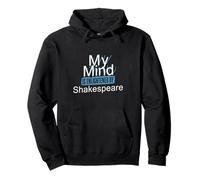 Mind Enlightened Shakespeare Mindfulness Slogan Pullover Hoodie