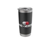 Mind Greater Medicine Placebo Stainless Steel Insulated Tumbler