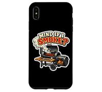 Mind If I Smoke Meat Lover BBQ Smoker Brisket Carnivore Joke Case for iPhone XS Max