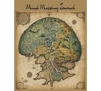 Mind Map Organizer Book: Unlock Your Ideas and Organize Your Thoughts | Mind Mapping Journal for Brainstorming, Goal Setting & Project Planning | 8 x 10 in, 110 Pages