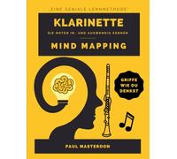Mind Mapping für Klarinette - Klarinette-Griffe farbcodiert & mnemonisch in Spielerperspektive: Schnell & einfach lernen, so wie du beim Spielen auf deine Hände siehst