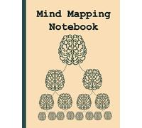 Mind Mapping Notebook: Bank Mind Map Templates for Organizing Thoughts and Ideas, Visual Thinking Workbook