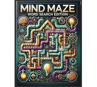 Mind Maze: Word Search Edition: word search books for adults