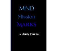 MIND MISSION MARKS: Note-Taking Journal for Students - Cornell Notes Notebook, Lecture Log & Study Organizer for College, University & High School