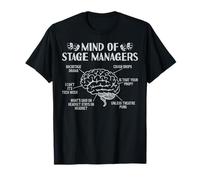 Mind Of Stage Manager Funny Broadway Theater Novelty T-Shirt