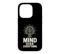 Mind Over Everything Brain Power Mental Health Case for iPhone 14 Pro
