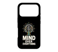 Mind Over Everything Brain Power Mental Health Case for iPhone 17 Pro
