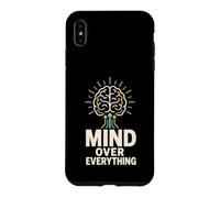 Mind Over Everything Brain Power Mental Health Case for iPhone XS Max