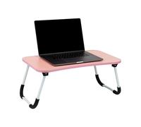 Mind Reader Collapsible, Portable, Folding Legs, 23.5" L x 13.75" W x 10.5" H, Pink