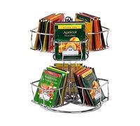 Mind Reader Countertop Storage, Kitchen, Metal, 7" L x 7" W x 8.25" H, Silver, 7 x 7 x 8.5 inches