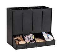 Mind Reader CPODBK-BLK 120 Pod Capacity, Breakroom, 14.5" L x 9" W x 12.25" H, Plastic