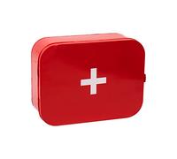 Mind Reader Vintage First Aid Box Empty