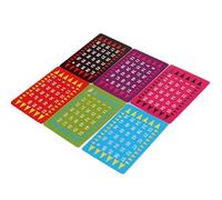 Mind Reading Age Guessing Cards - Mentalism Number Trick for Magic Shows & Party Entertainment - 6pcs Paper Illusion Game Prop