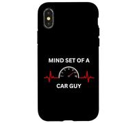 MIND SET OF A CAR GUY EKG Speedometer Racing Guy Case for iPhone X/XS