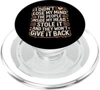 Mind Stolen by People in My Head Won't Give It Back - PopSockets PopGrip for MagSafe