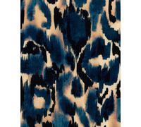 Mind the Gap Fabric Blu Selvaggio Velvet FB00132