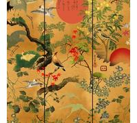 Mind the Gap Mural Byobu Metallic Edition WP20295