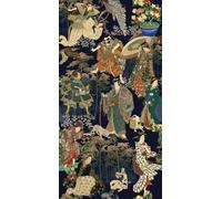 Mind the Gap Mural Samurai and Geisha WP20653